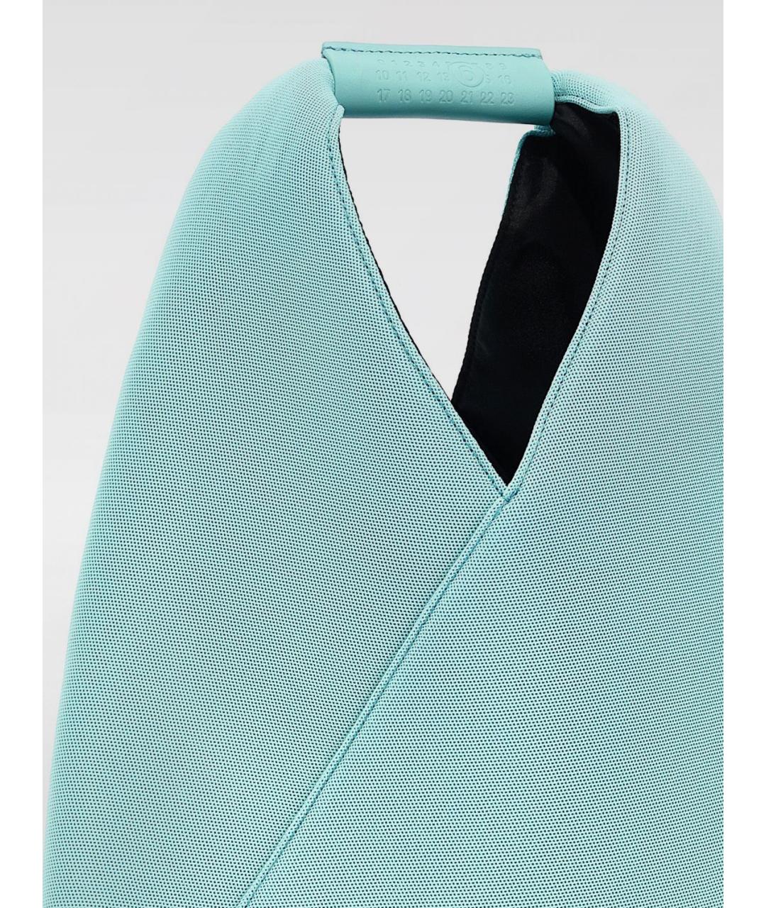 MM6 MAISON MARGIELA Бирюзовая сумка тоут, фото 3