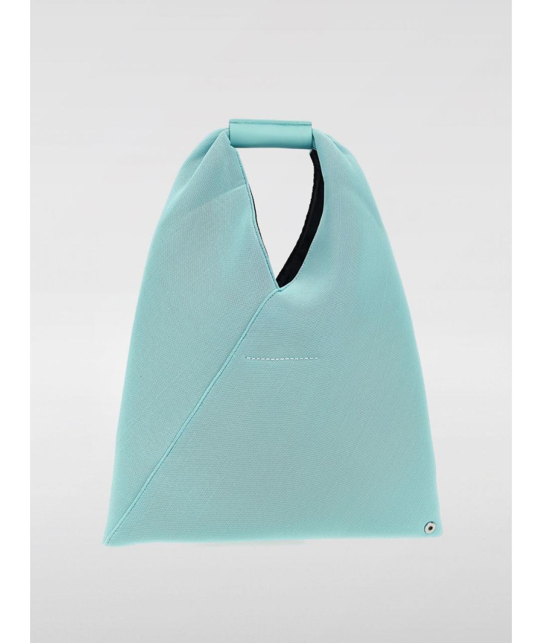MM6 MAISON MARGIELA Бирюзовая сумка тоут, фото 2