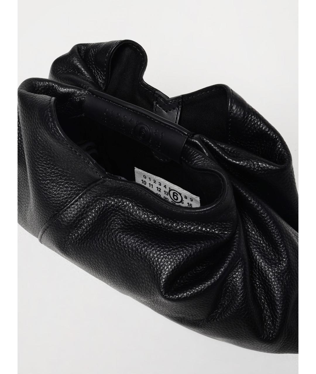 MM6 MAISON MARGIELA Черная сумка тоут, фото 5
