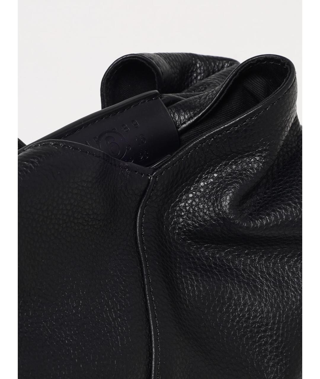 MM6 MAISON MARGIELA Черная сумка тоут, фото 4