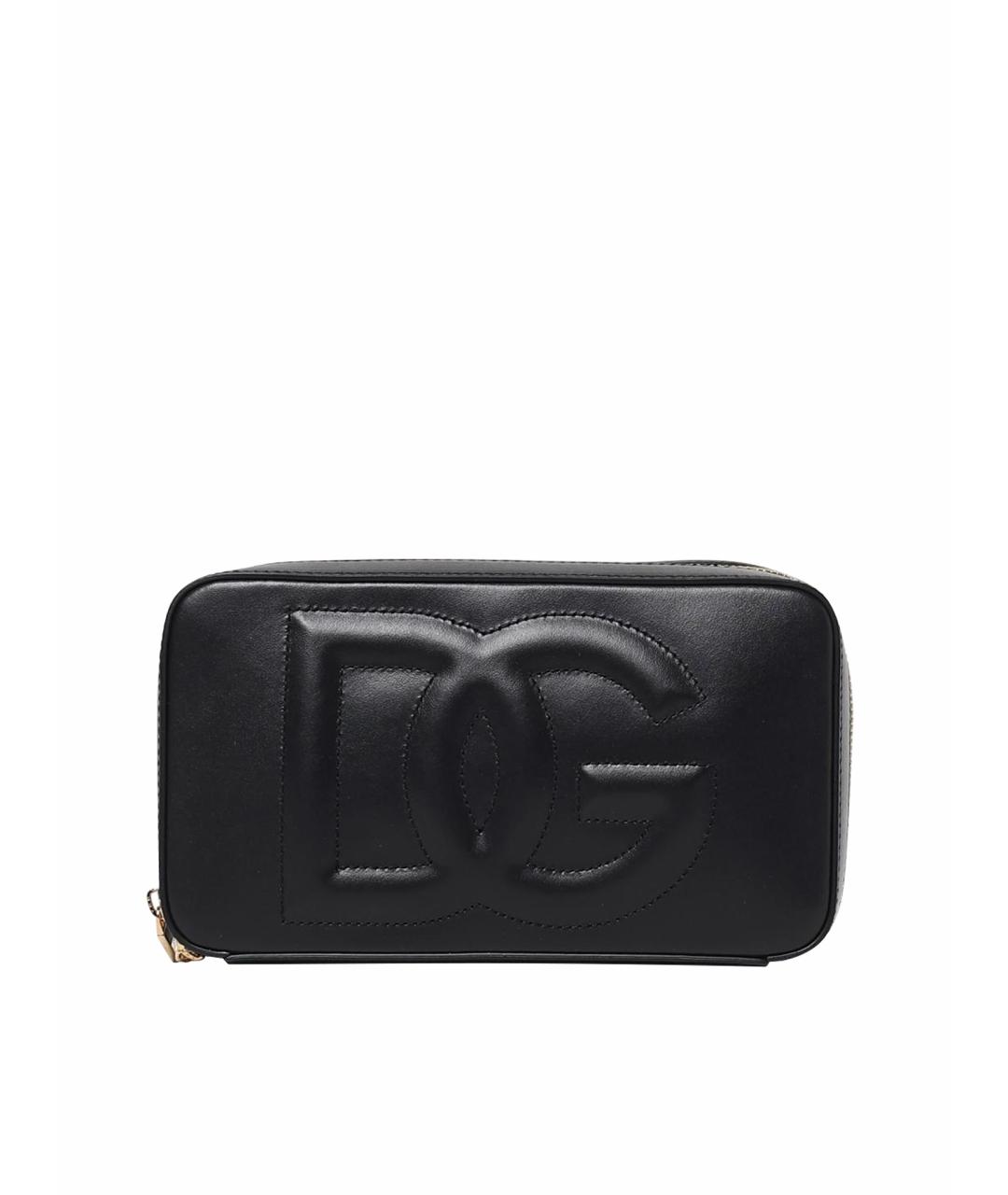 DOLCE&GABBANA Черная сумка с короткими ручками, фото 1
