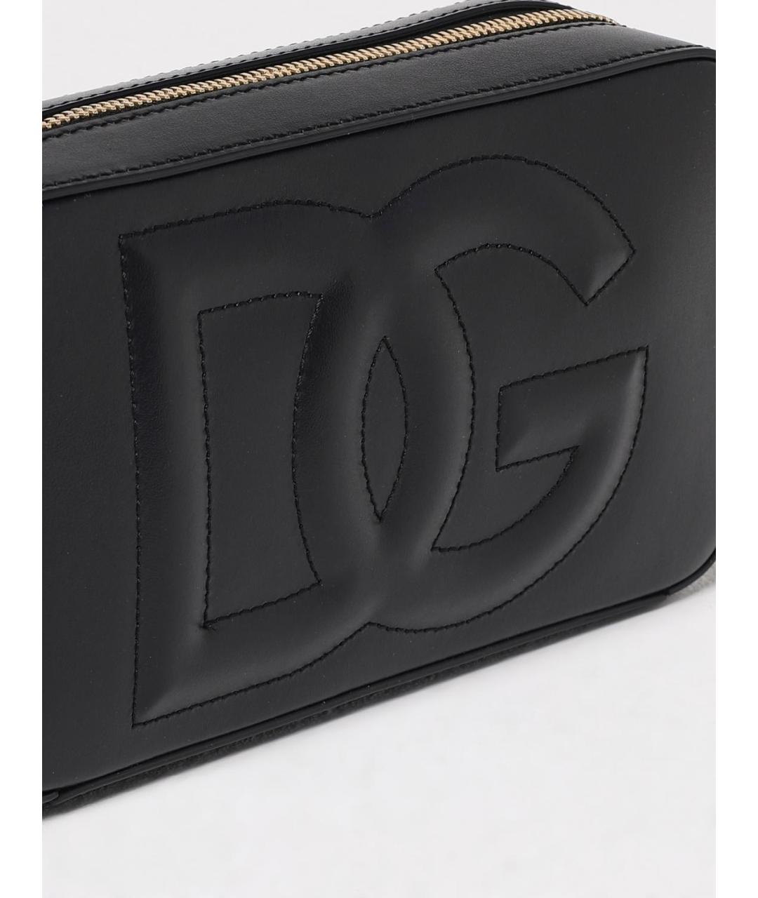 DOLCE&GABBANA Черная сумка с короткими ручками, фото 4