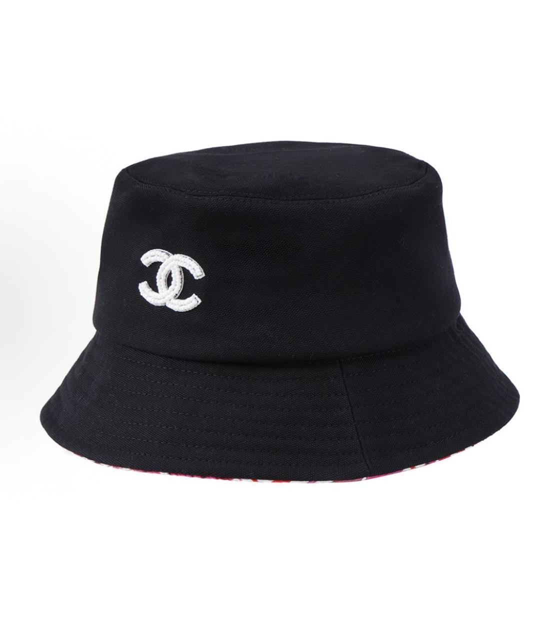 CHANEL Черная шляпа, фото 2