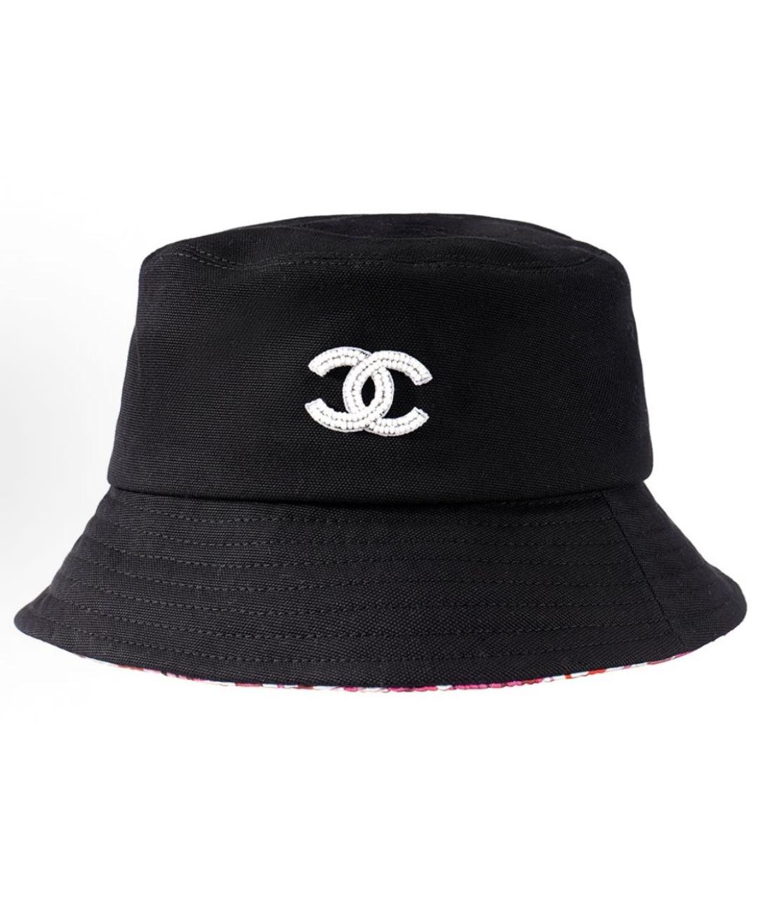 CHANEL Черная шляпа, фото 4
