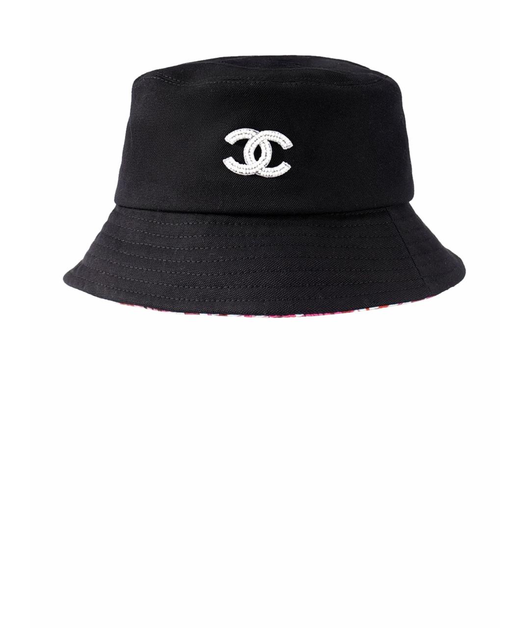 CHANEL Черная шляпа, фото 1