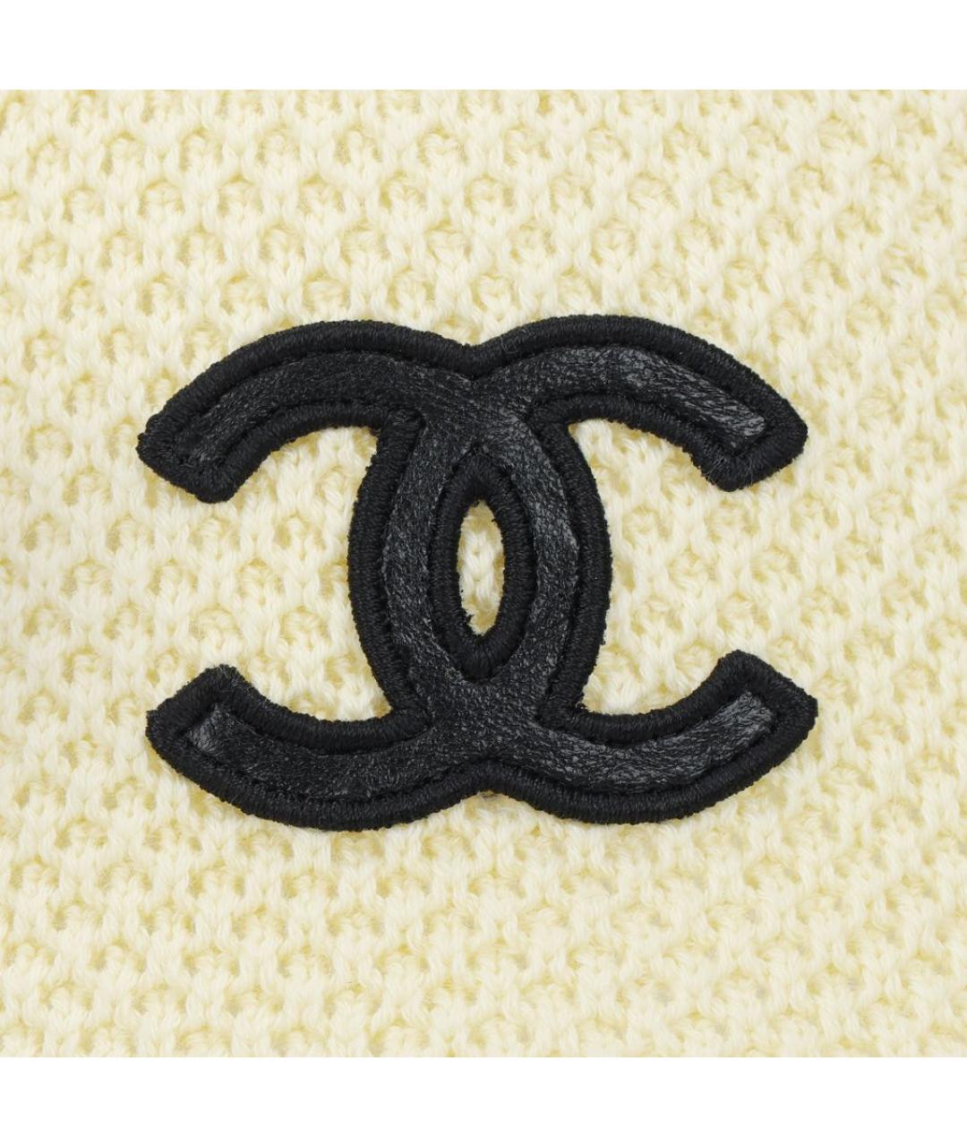 CHANEL Бежевая шляпа, фото 5