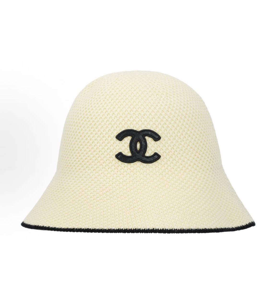 CHANEL Бежевая шляпа, фото 6