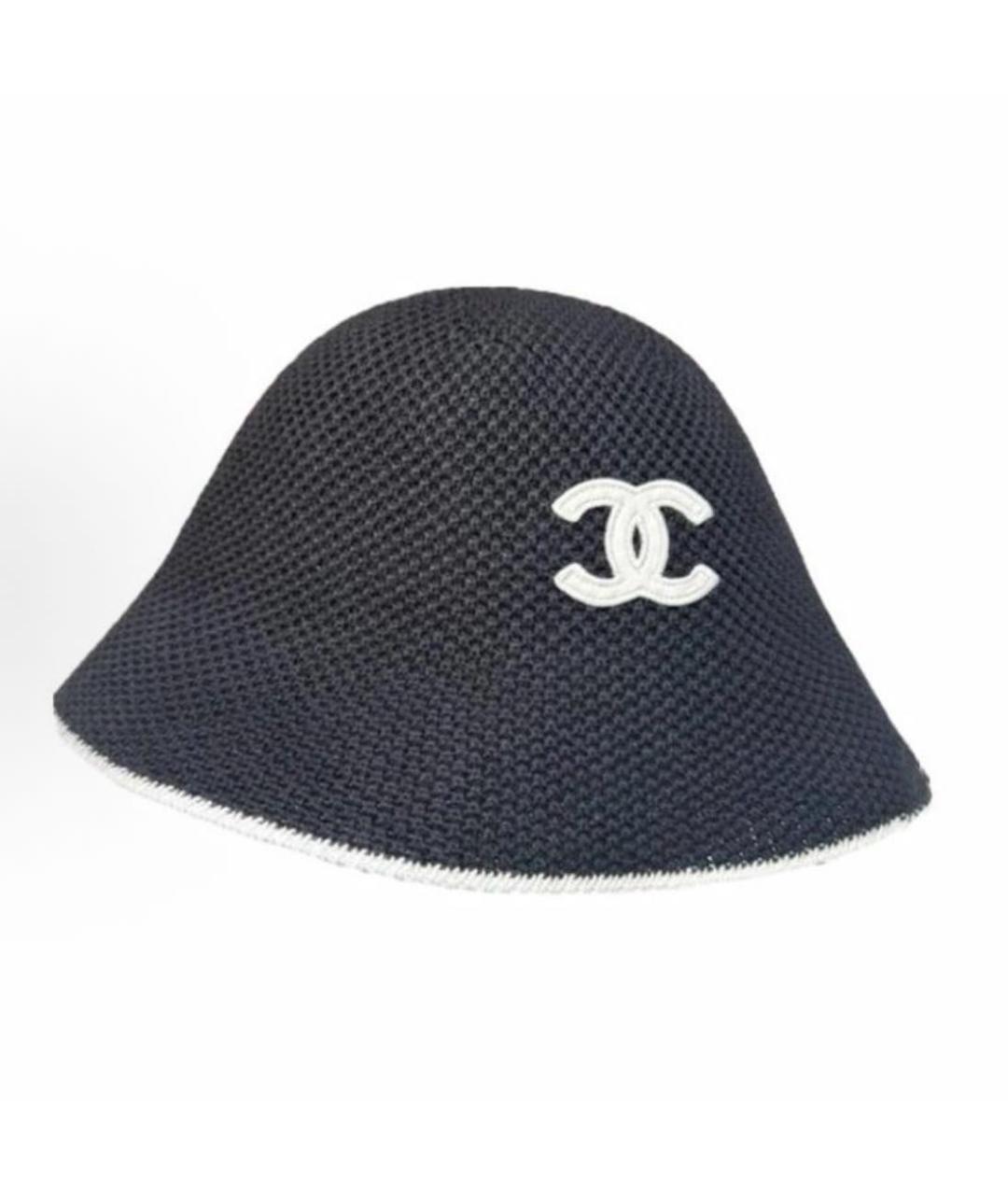 CHANEL Темно-синяя шляпа, фото 4