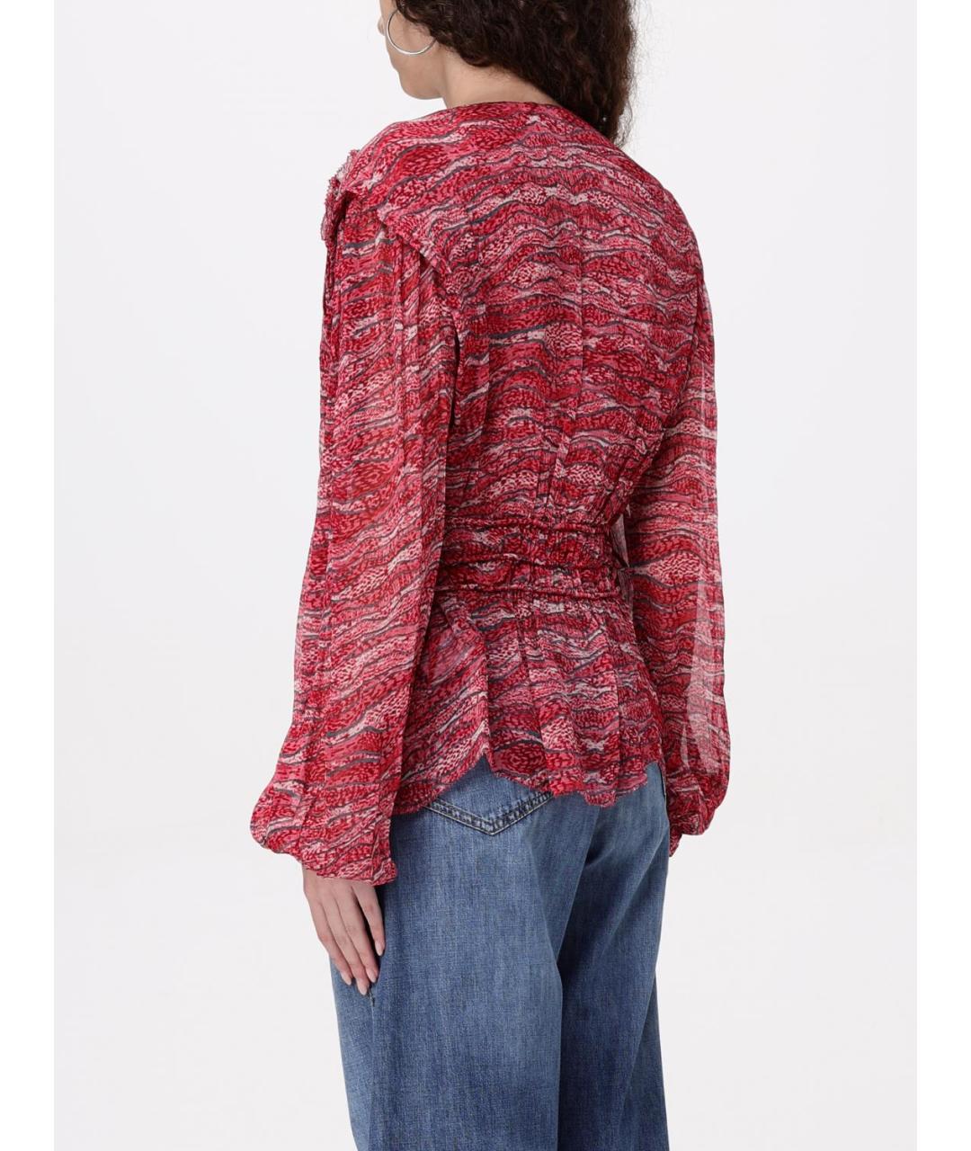 ISABEL MARANT Красная блузы, фото 4