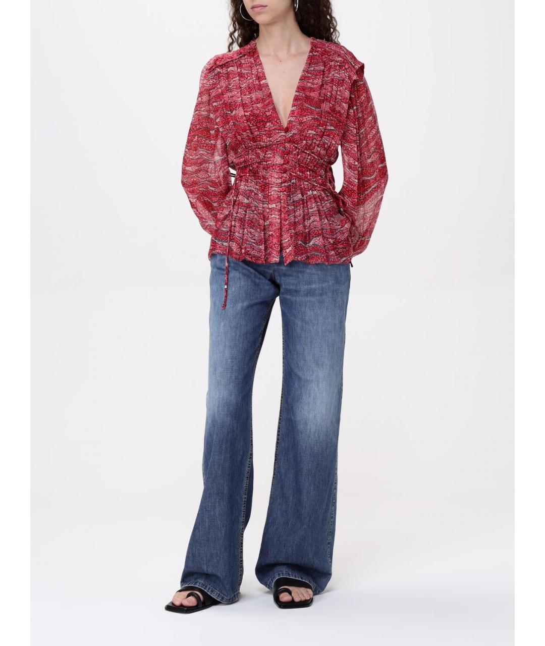ISABEL MARANT Красная блузы, фото 3