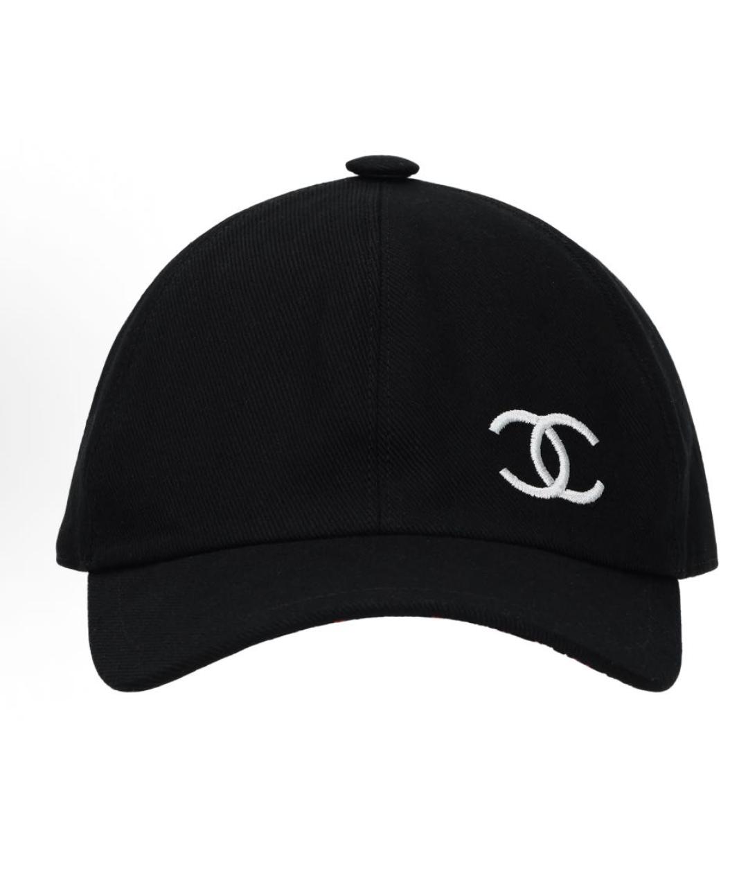 CHANEL Черная кепка, фото 5