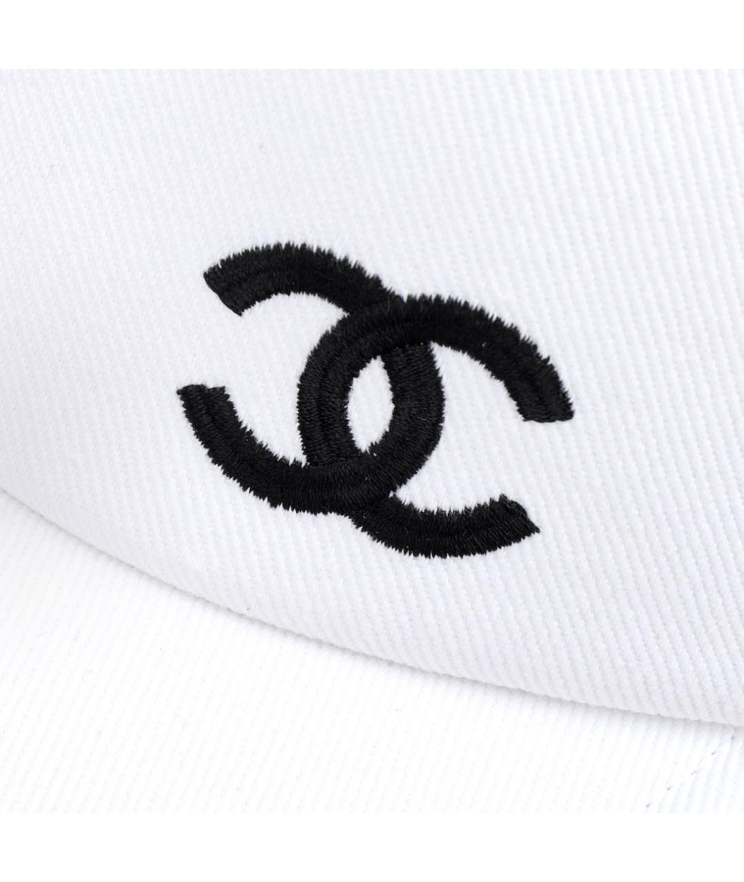 CHANEL Белая кепка, фото 4
