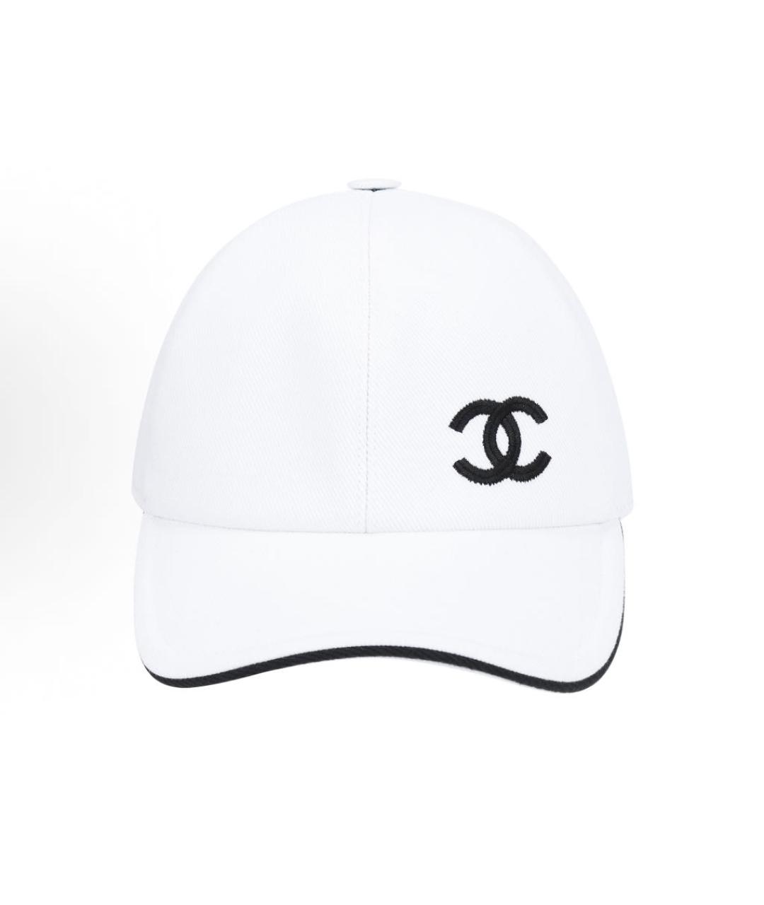 CHANEL Белая кепка, фото 5