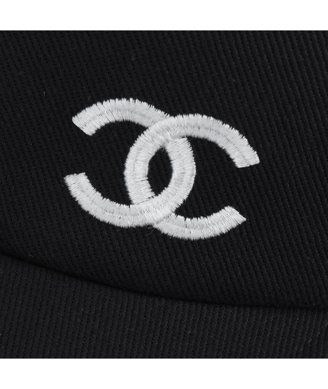 CHANEL Черная кепка, фото 4