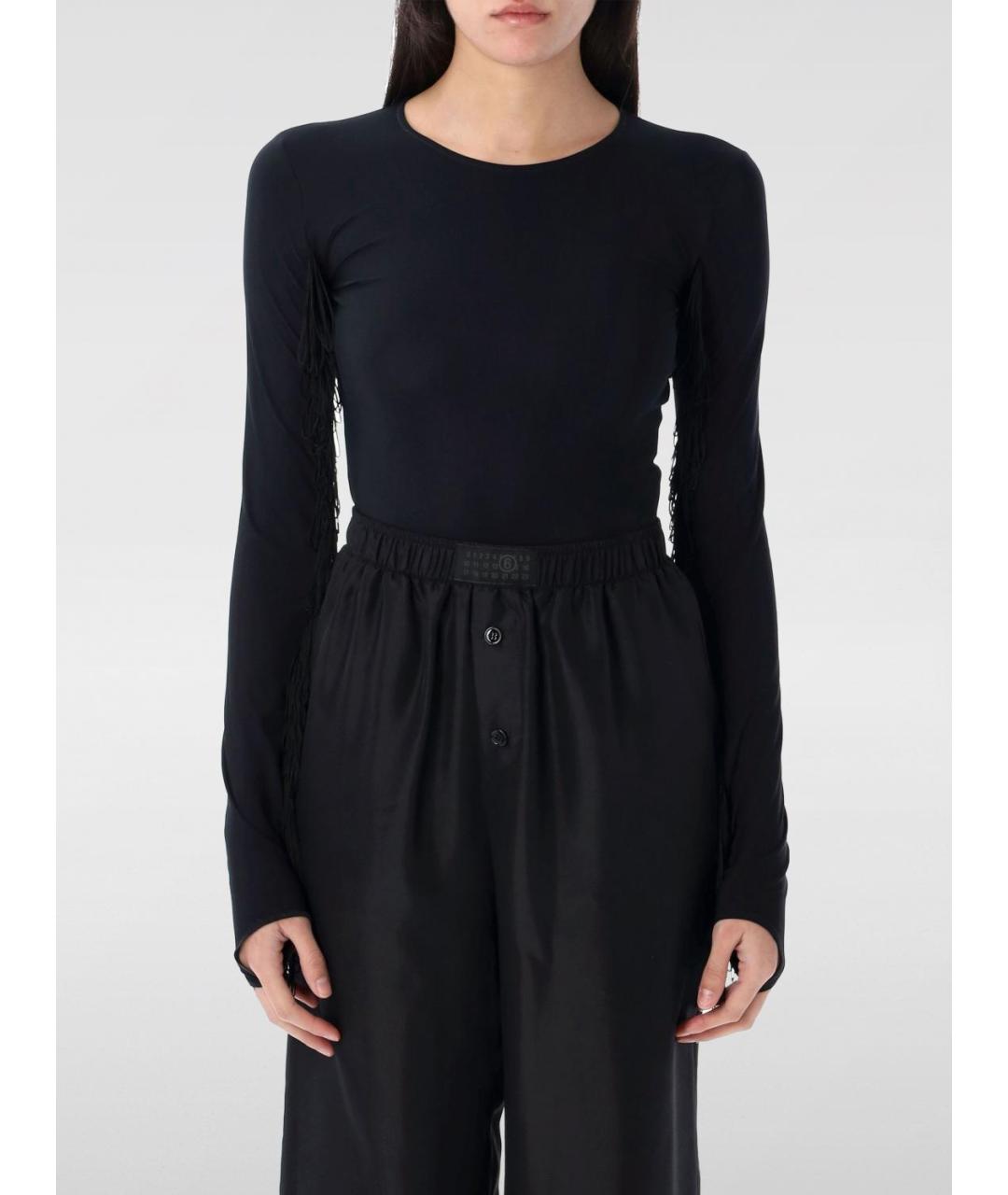 MM6 MAISON MARGIELA Черное боди, фото 2