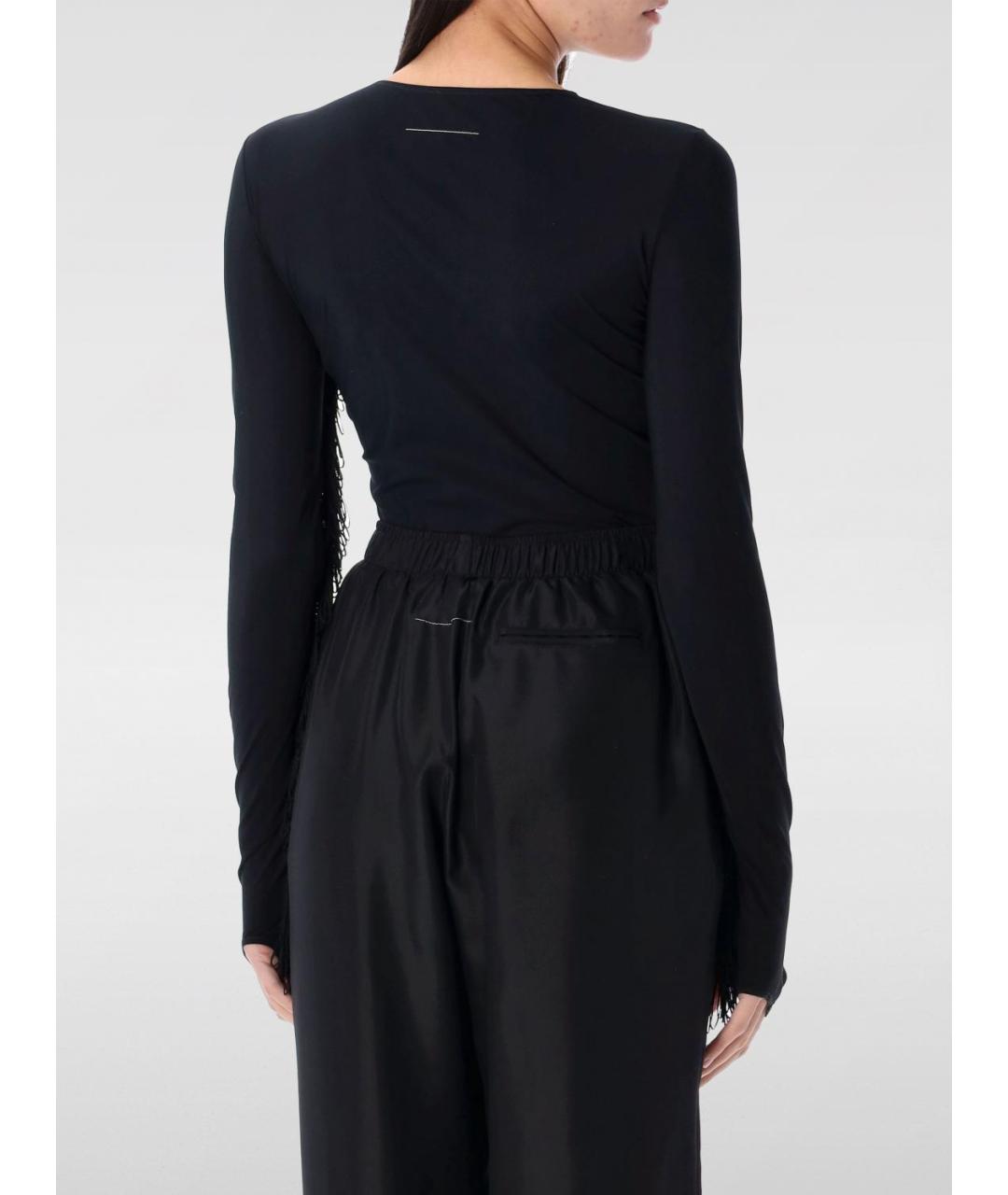 MM6 MAISON MARGIELA Черное боди, фото 3