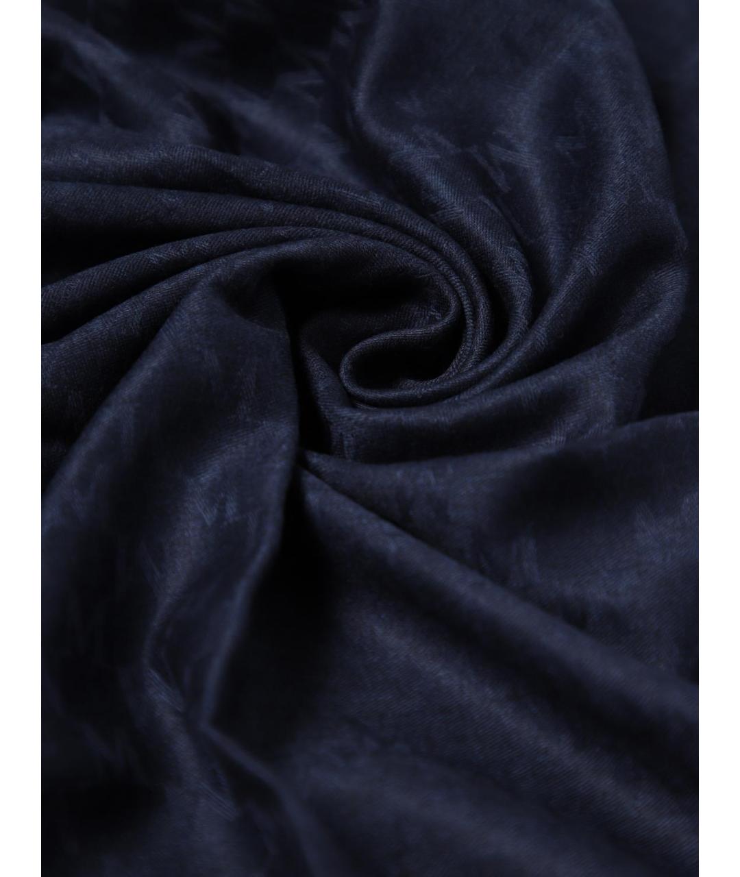 MAX MARA Синий шарф, фото 3