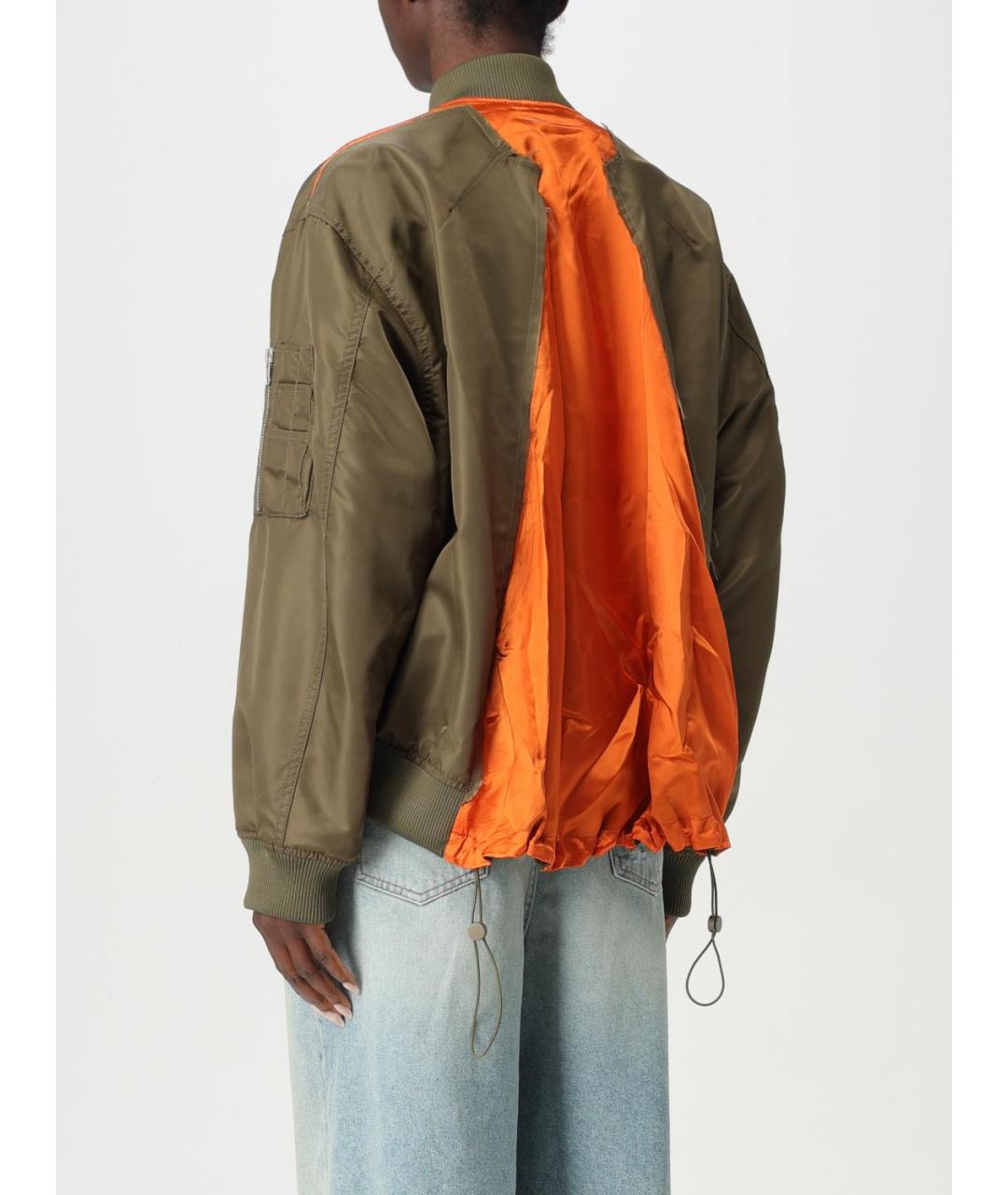 MM6 MAISON MARGIELA Зеленая куртка, фото 4