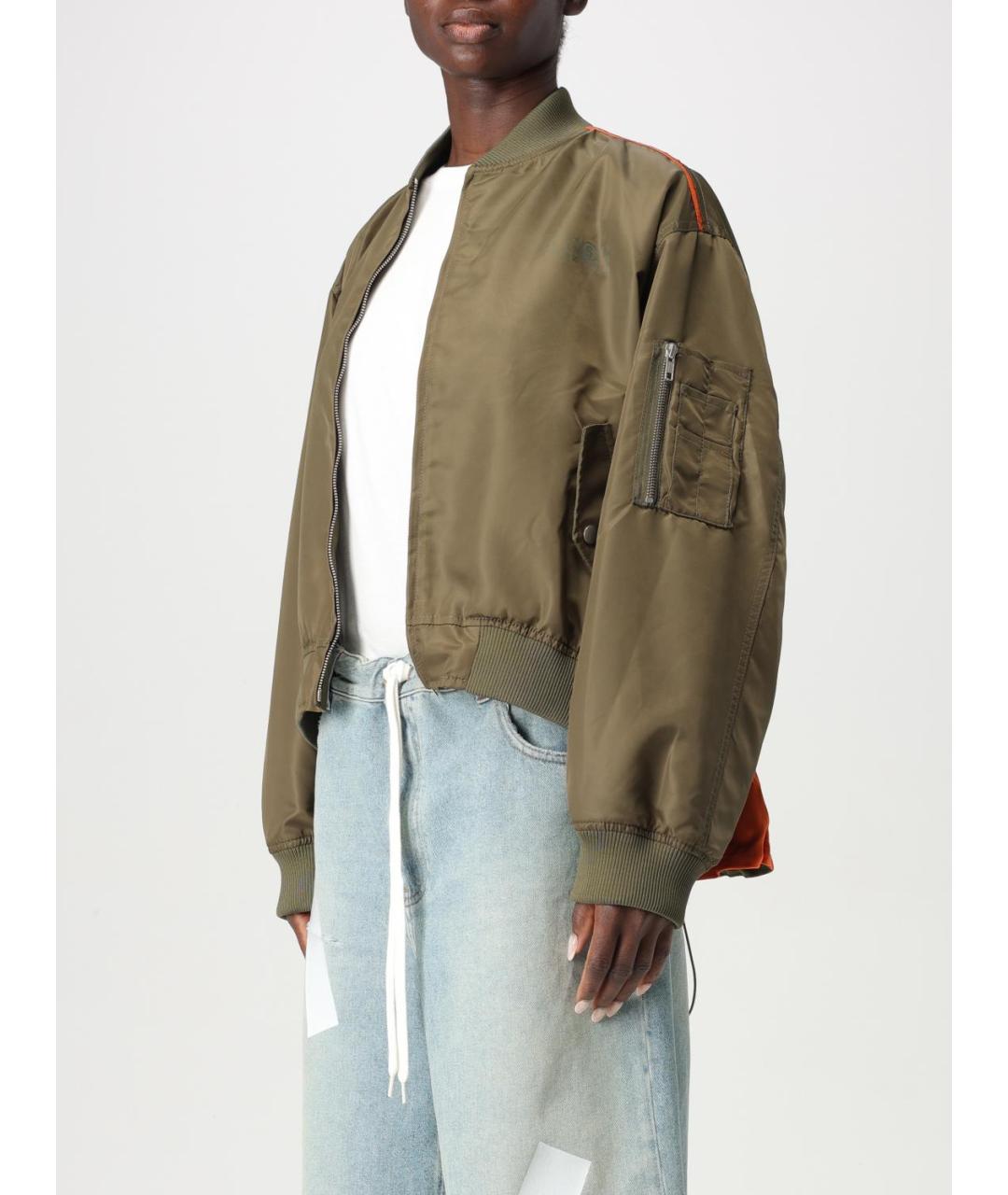 MM6 MAISON MARGIELA Зеленая куртка, фото 5