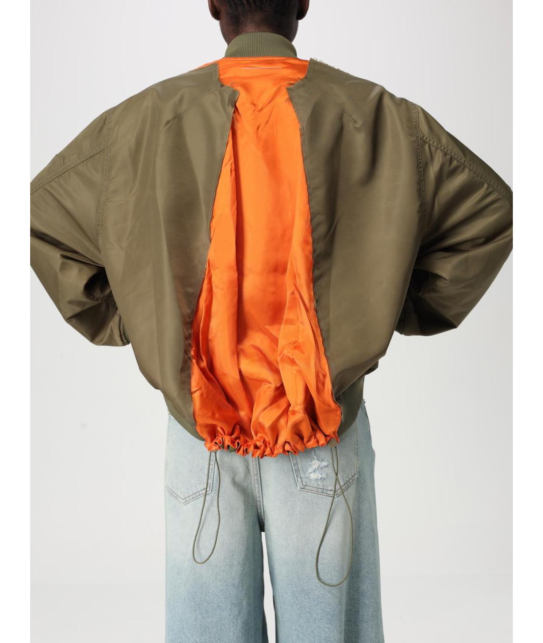 MM6 MAISON MARGIELA Зеленая куртка, фото 6