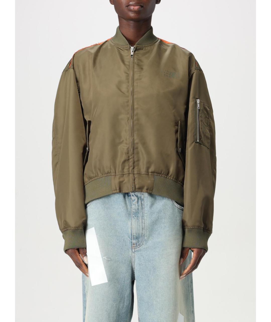 MM6 MAISON MARGIELA Зеленая куртка, фото 2
