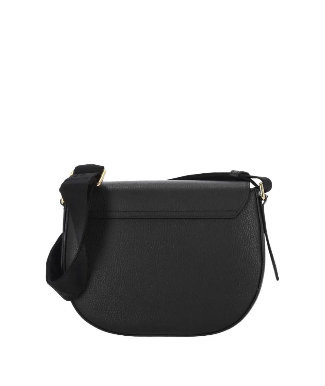 FURLA Черная кожаная сумка через плечо, фото 2