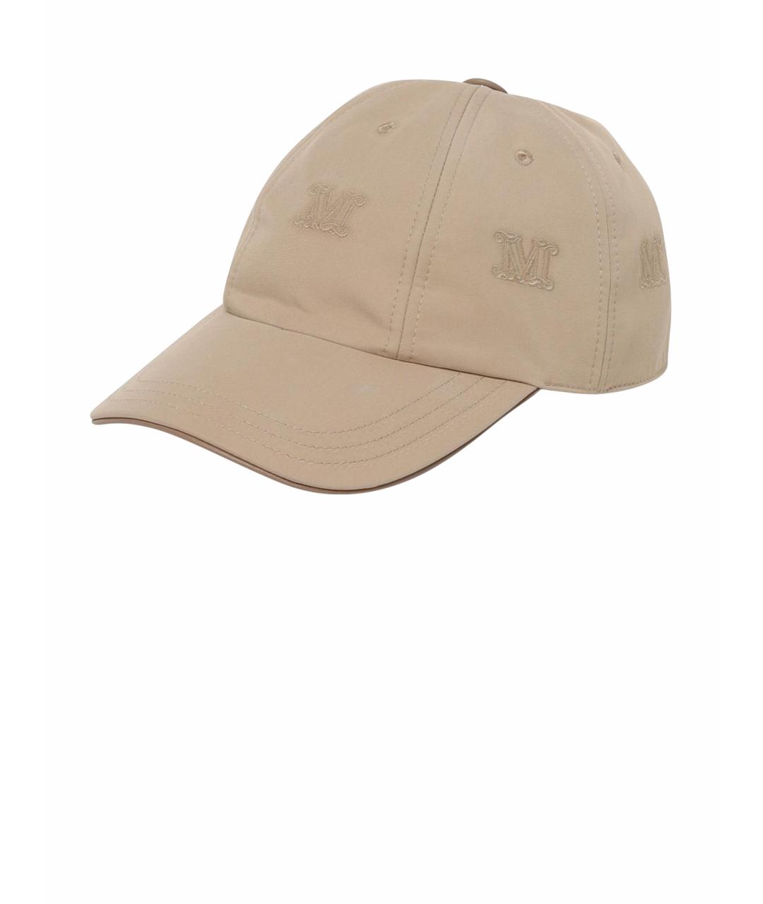 MAX MARA Бежевая шапка, фото 1