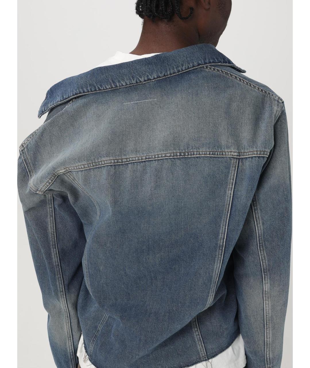 MM6 MAISON MARGIELA Синяя куртка, фото 6