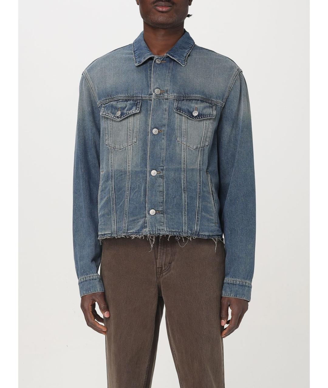 MM6 MAISON MARGIELA Синяя куртка, фото 2