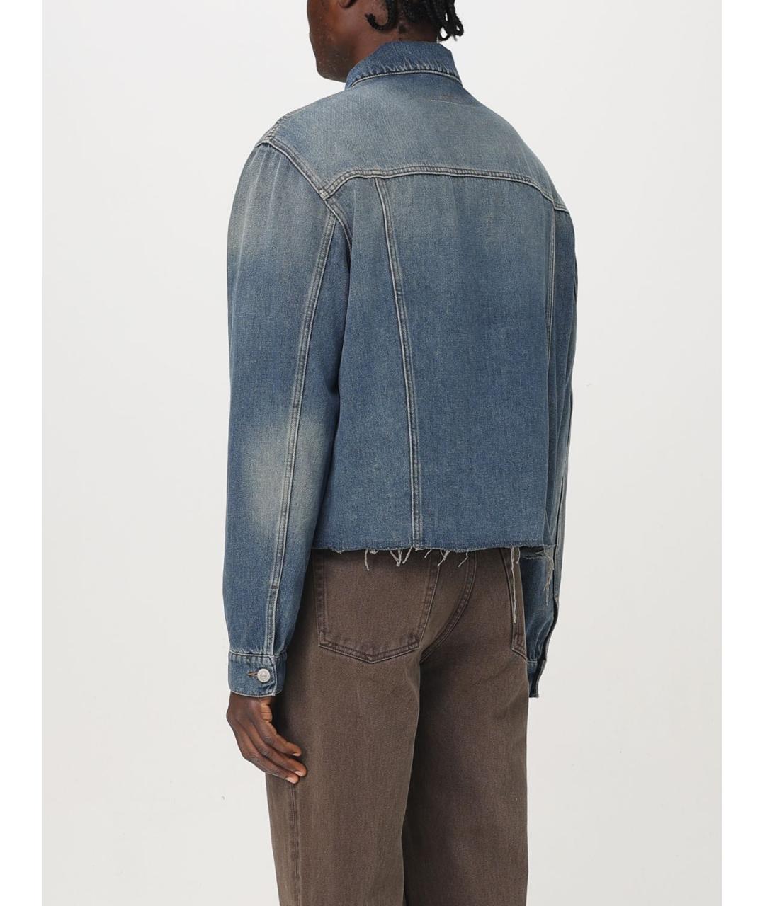 MM6 MAISON MARGIELA Синяя куртка, фото 4