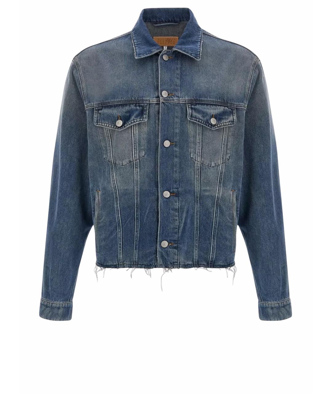 MM6 MAISON MARGIELA Синяя куртка, фото 1