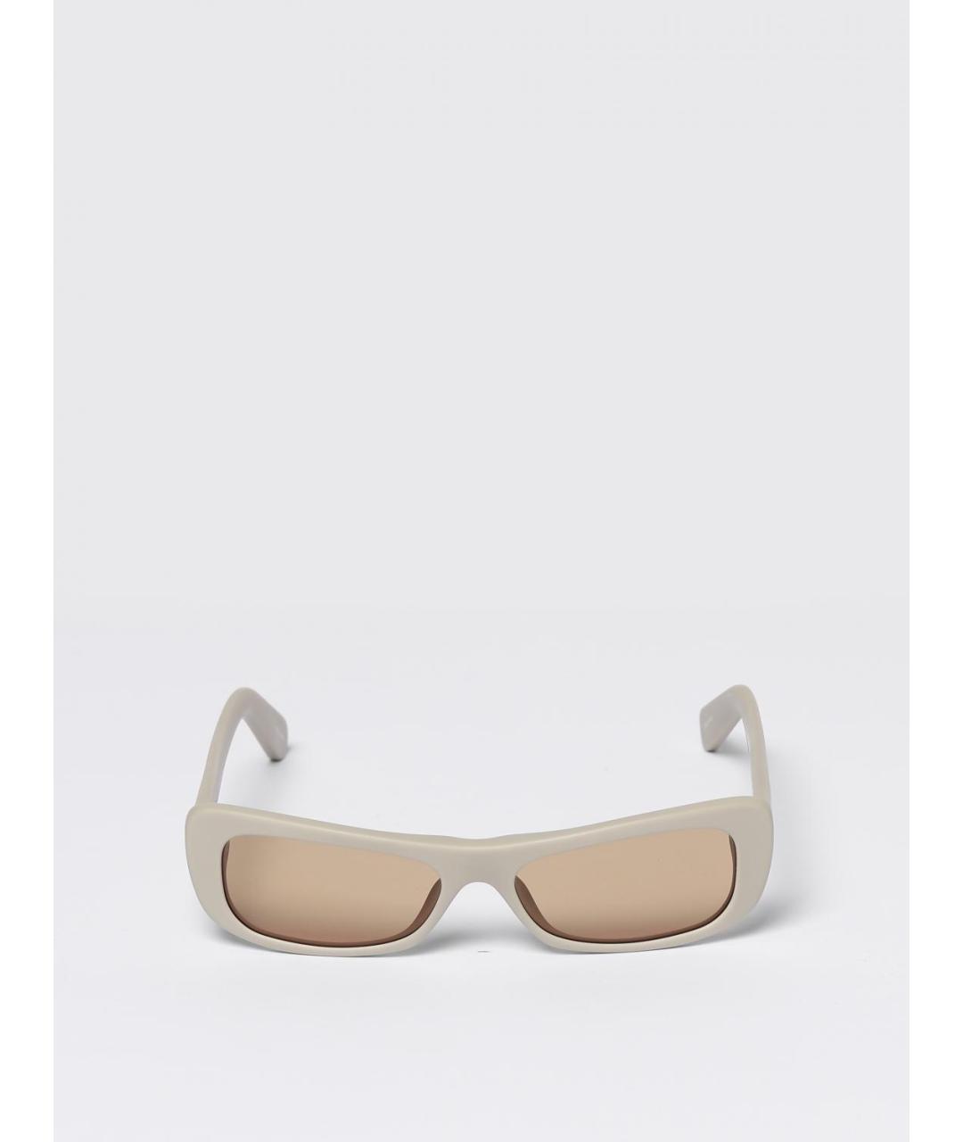 JACQUEMUS Бежевые солнцезащитные очки, фото 3