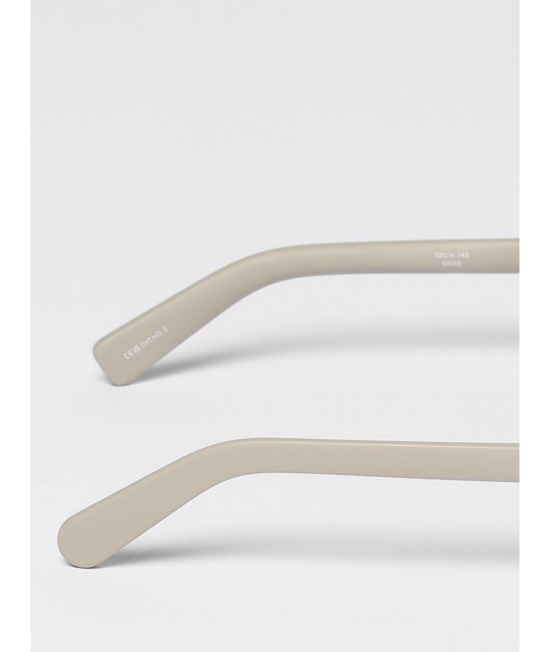 JACQUEMUS Бежевые солнцезащитные очки, фото 4