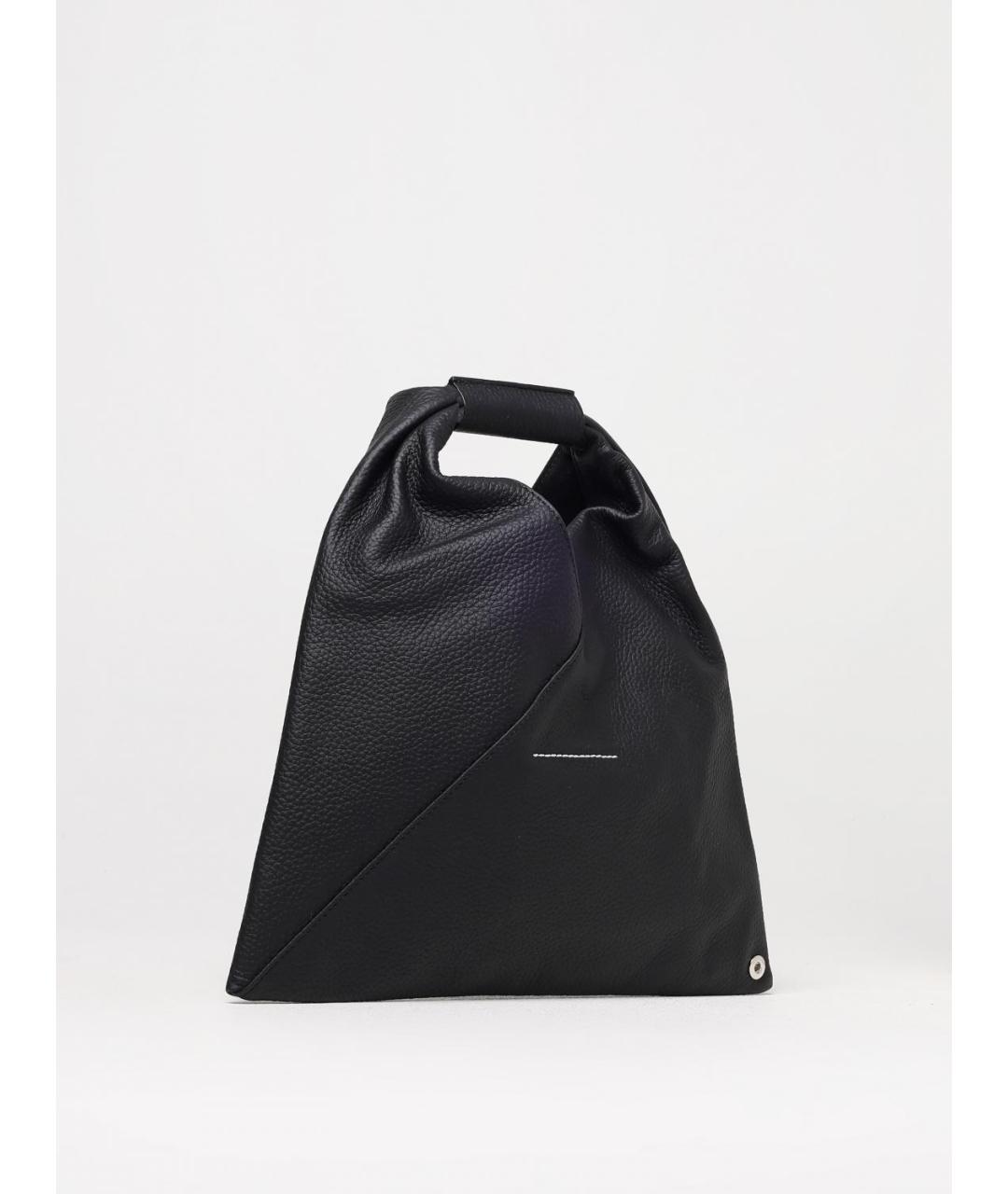 MM6 MAISON MARGIELA Черная сумка тоут, фото 3
