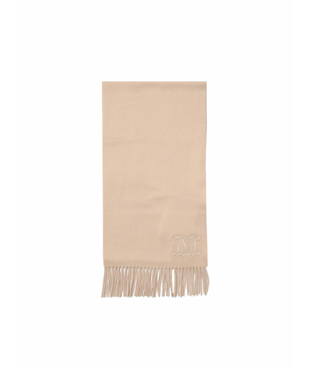 MAX MARA Белый шарф, фото 1