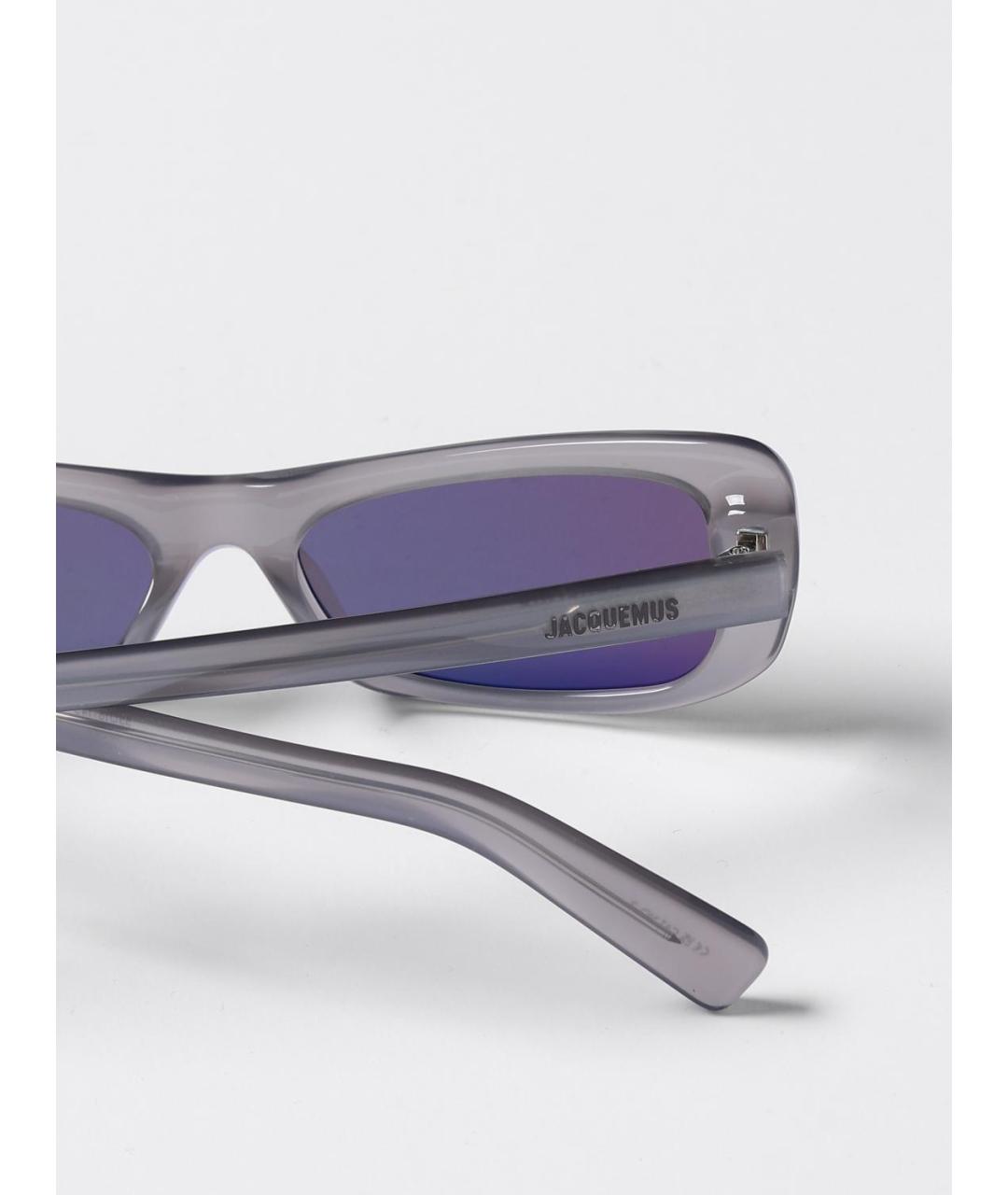 JACQUEMUS Фиолетовые солнцезащитные очки, фото 5