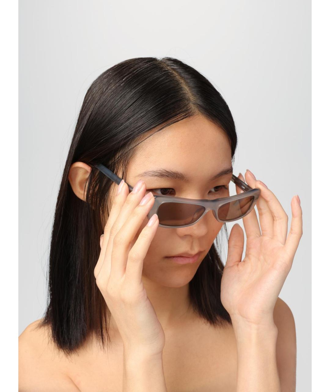JACQUEMUS Фиолетовые солнцезащитные очки, фото 2