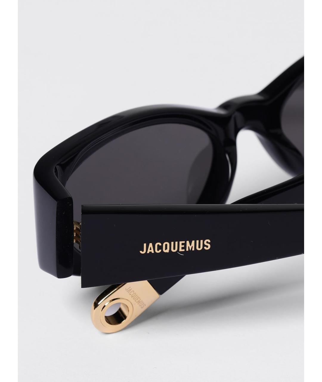 JACQUEMUS Черные солнцезащитные очки, фото 5
