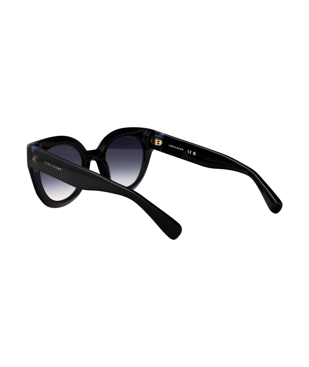 LONGCHAMP Черные солнцезащитные очки, фото 4