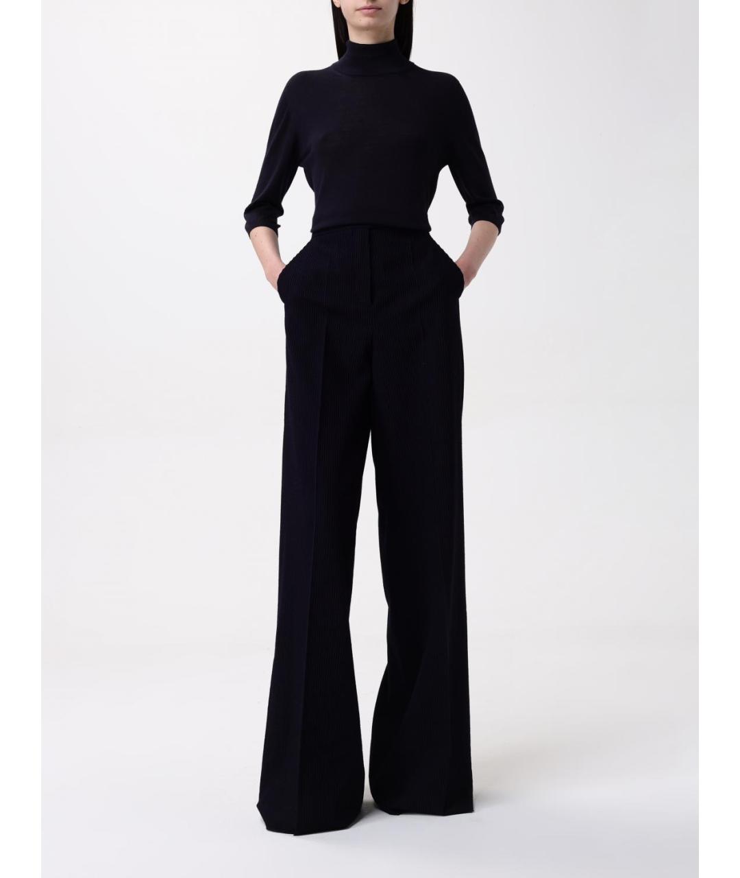 MAX MARA Темно-синий джемпер / свитер, фото 3