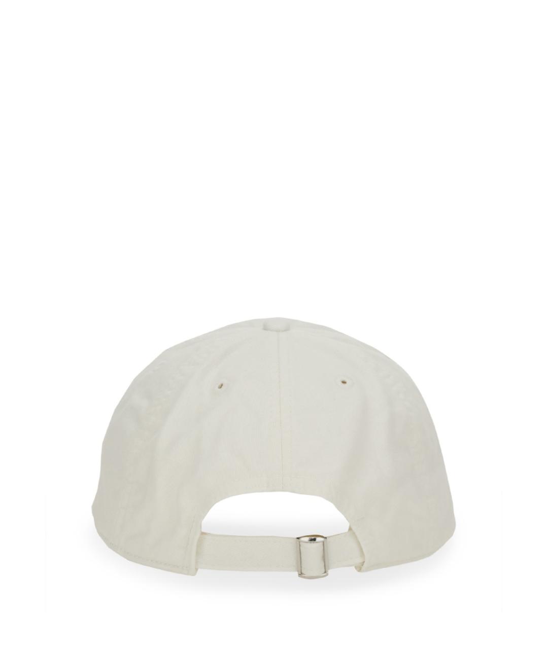 MAISON MARGIELA Белая хлопковая шапка, фото 2