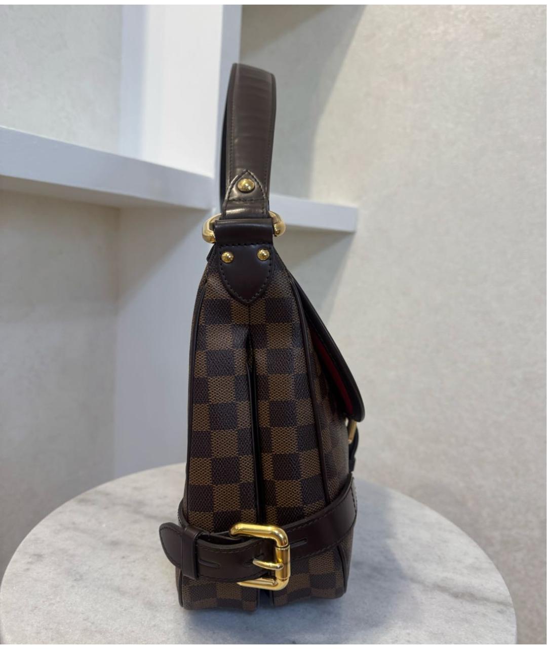 LOUIS VUITTON Коричневая сумка через плечо, фото 7