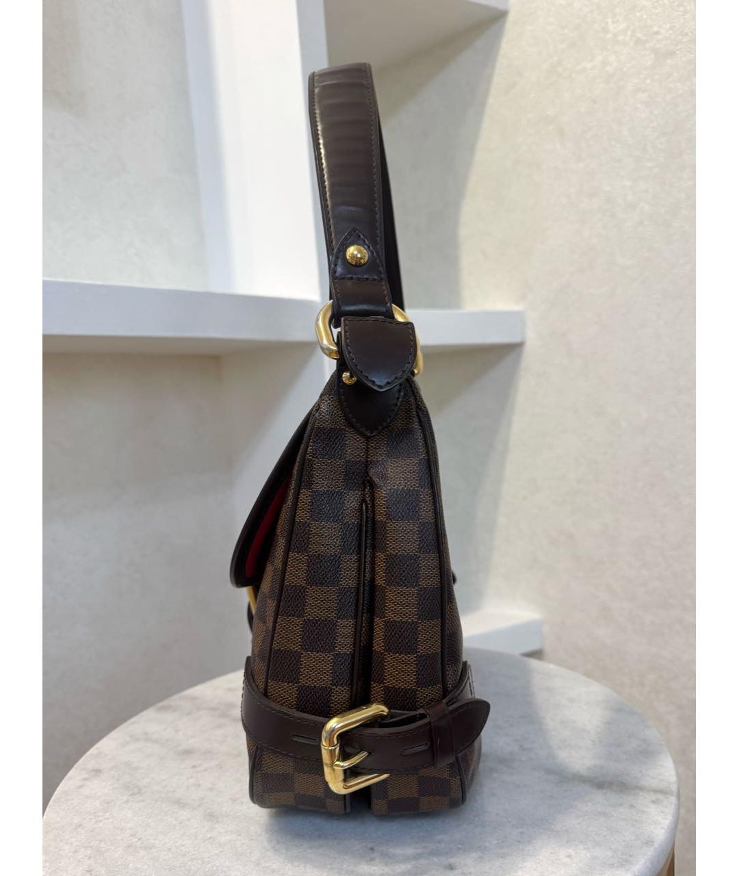 LOUIS VUITTON Коричневая сумка через плечо, фото 6