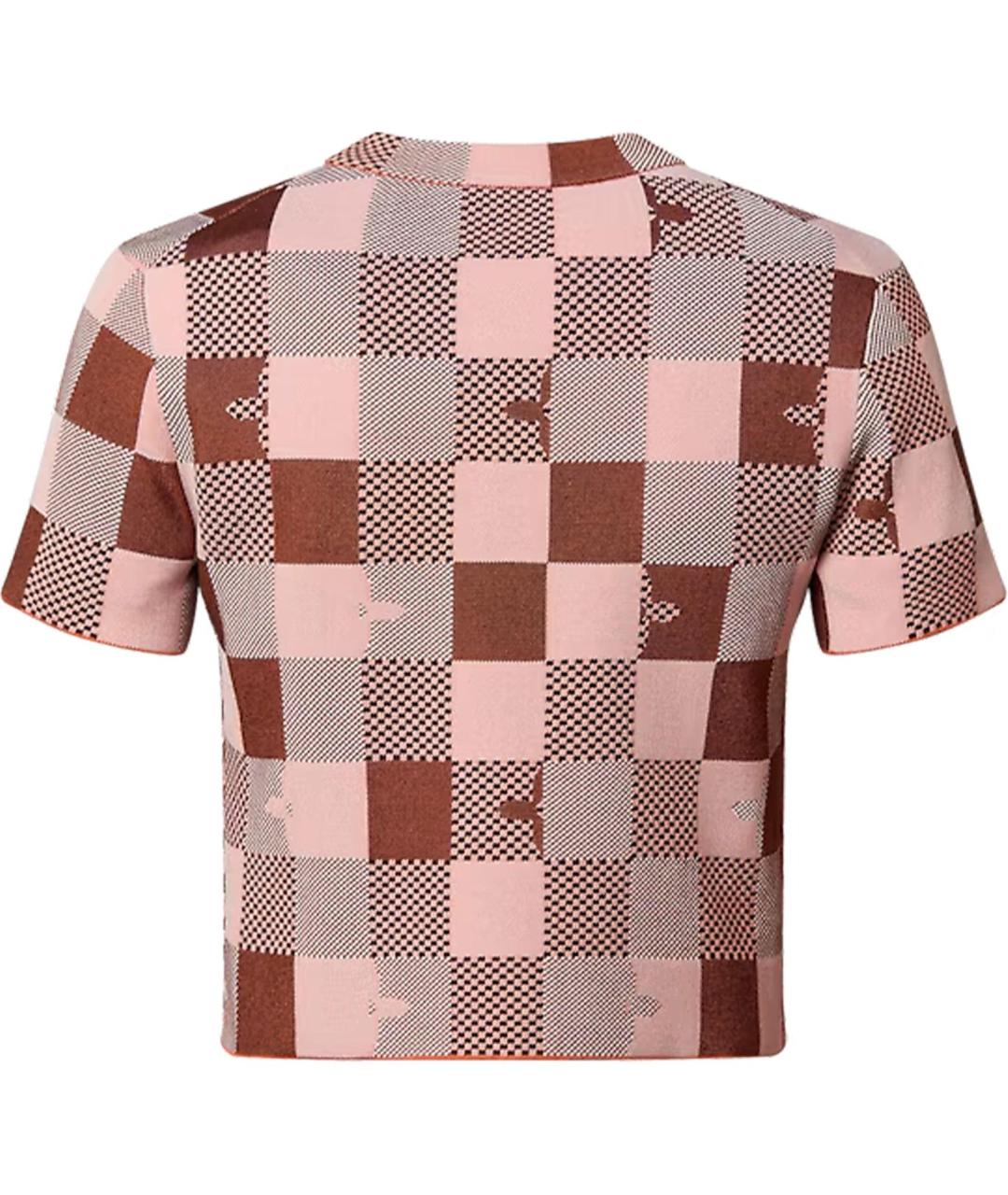 LOUIS VUITTON Красная хлопковая футболка, фото 2
