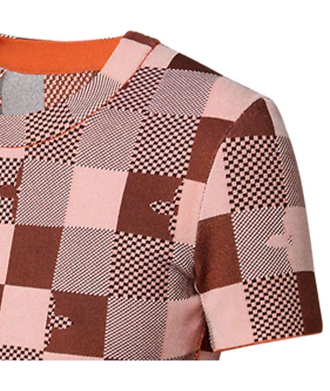 LOUIS VUITTON Красная хлопковая футболка, фото 6