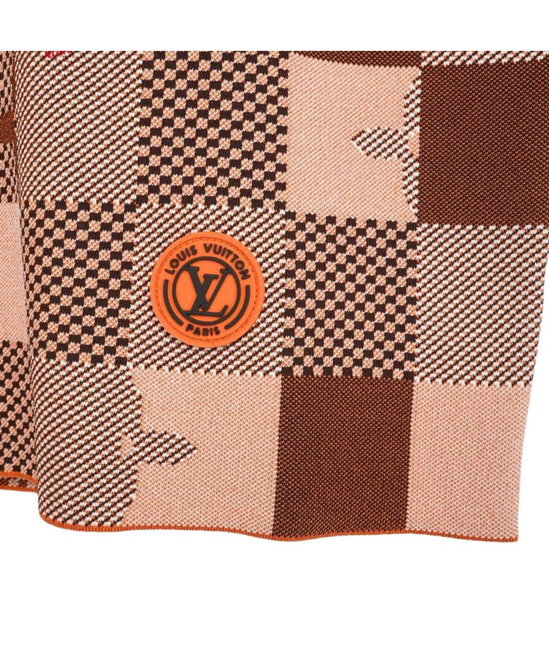LOUIS VUITTON Красная хлопковая футболка, фото 5