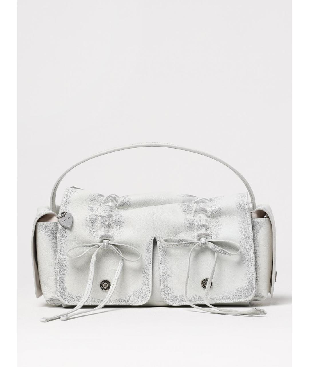 ACNE STUDIOS Белая сумка через плечо, фото 6