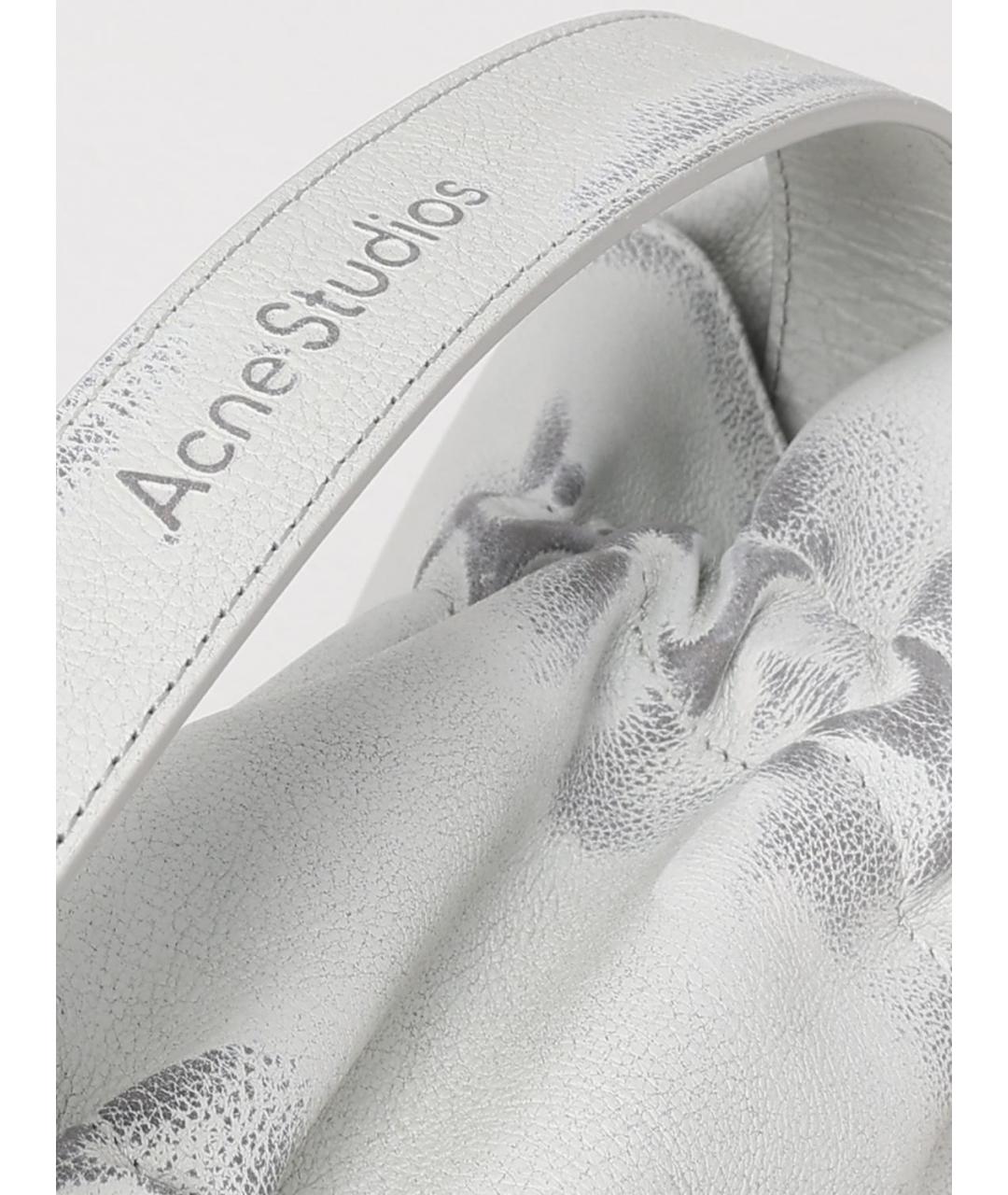 ACNE STUDIOS Белая сумка через плечо, фото 4