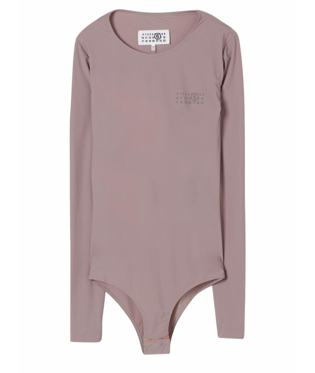 MM6 MAISON MARGIELA Коричневое боди, фото 1