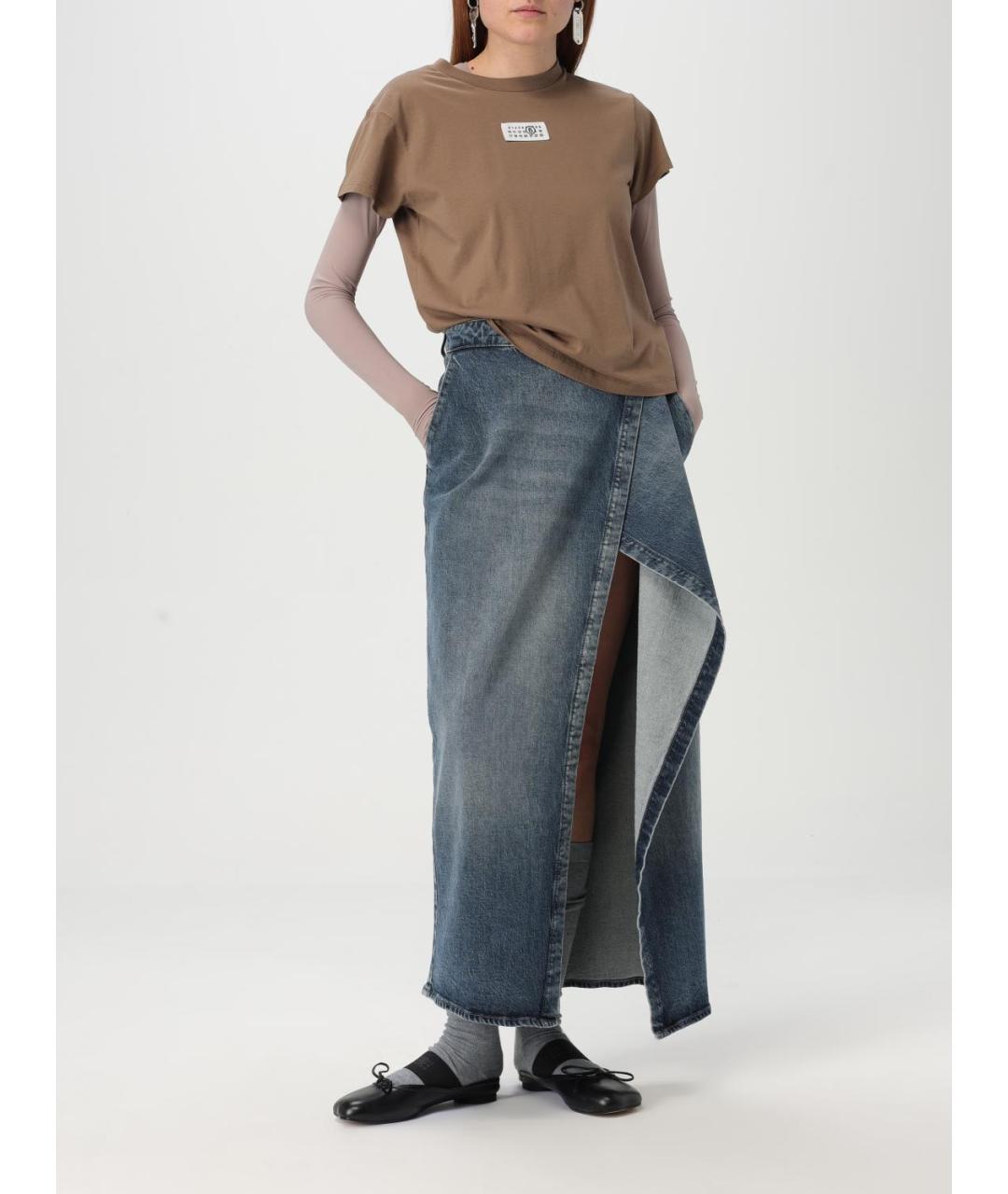 MM6 MAISON MARGIELA Коричневое боди, фото 6
